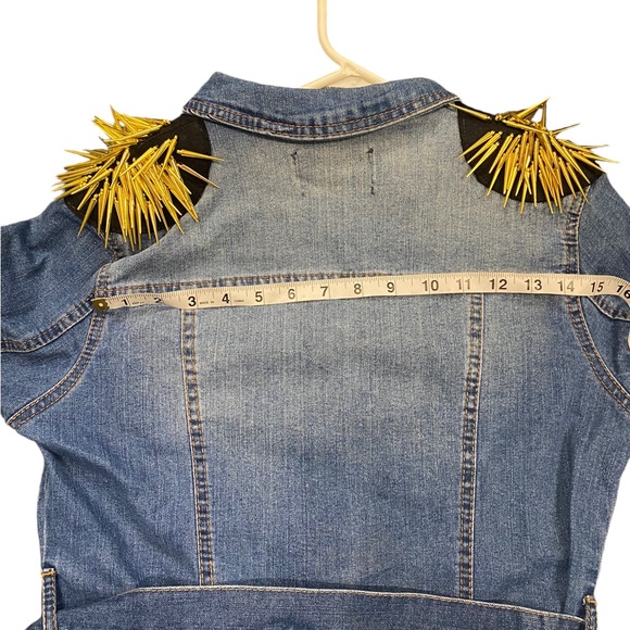 Dreamland Denim Bumblebee Jean Jacket Medium - Picture 7 of 9